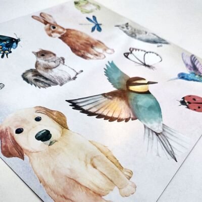 laminas-20x20cm-Animales-scrap-01-les-papeles